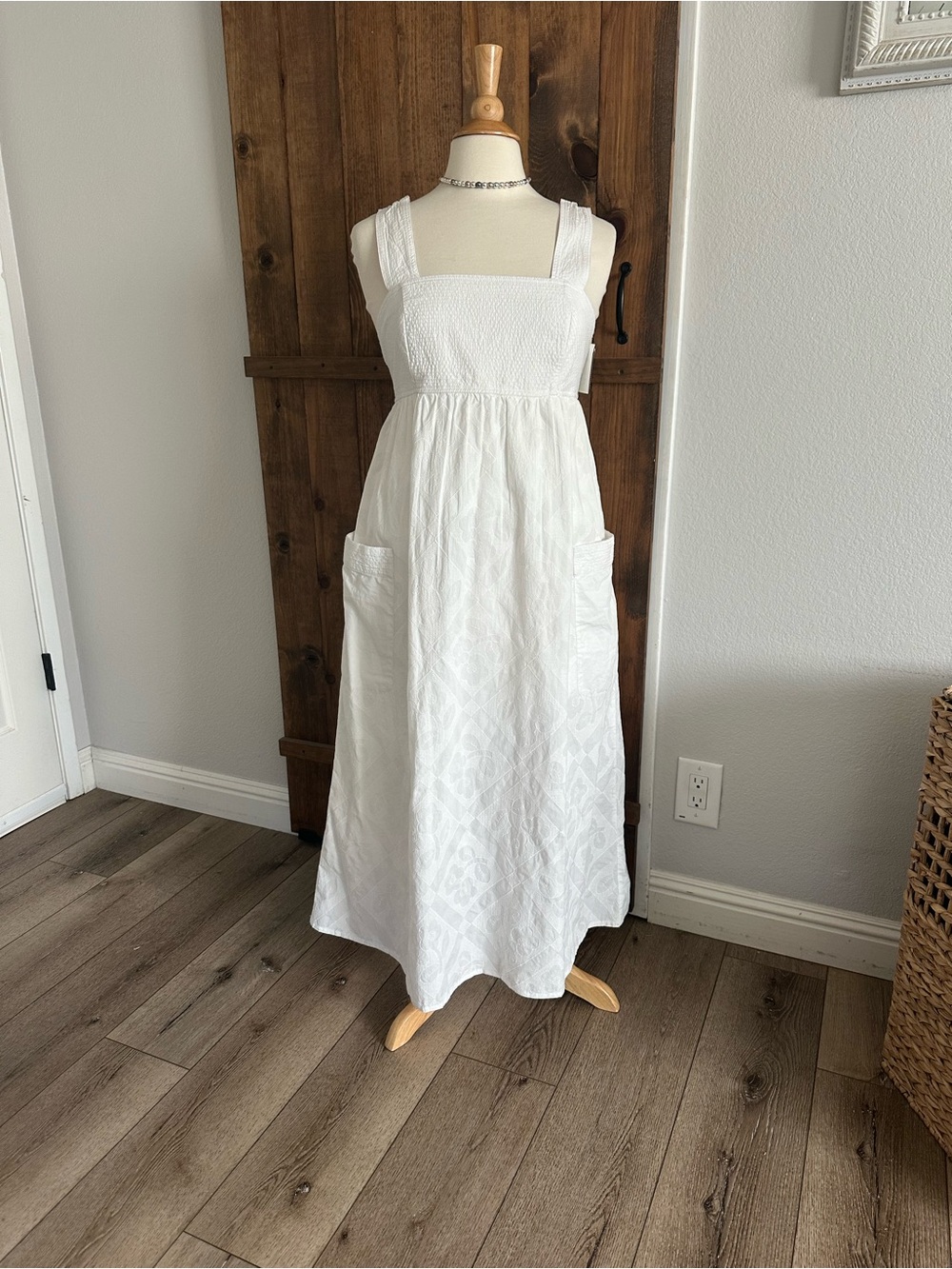 Madewell White Sundress with Tag